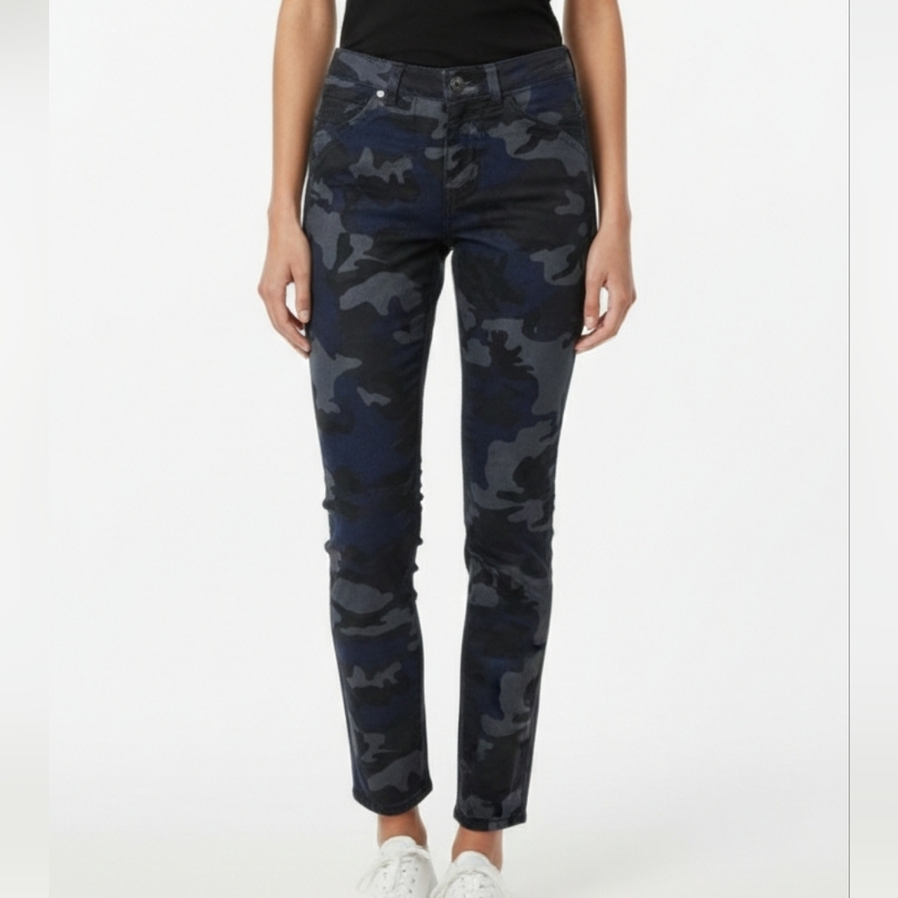 Baldwin x Gap Pants Blue Camo Button Fly Gorpcore Military 28 x 30